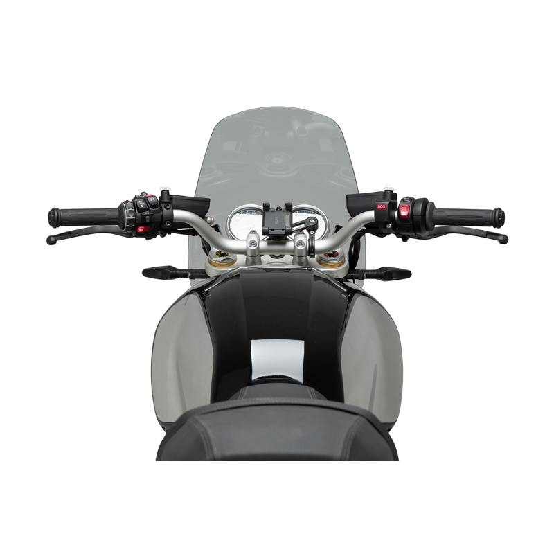 Windshield PUIG NEW GEN. TOURING smoke for BMW R 1200 Nine T 2024-2026, BMW R 12 2024-2025