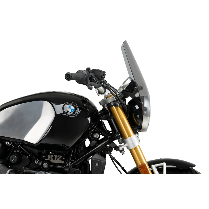 Windshield PUIG NEW GEN. TOURING smoke for BMW R 1200 Nine T 2024-2026, BMW R 12 2024-2025