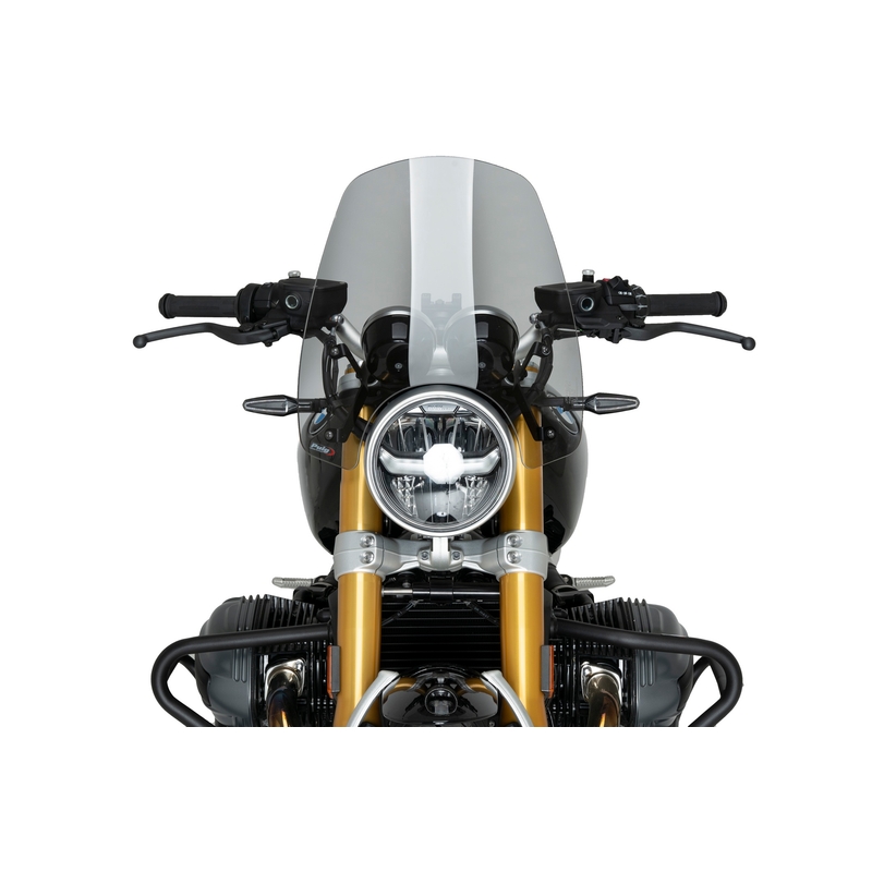 Windshield PUIG NEW GEN. TOURING smoke for BMW R 1200 Nine T 2024-2026, BMW R 12 2024-2025