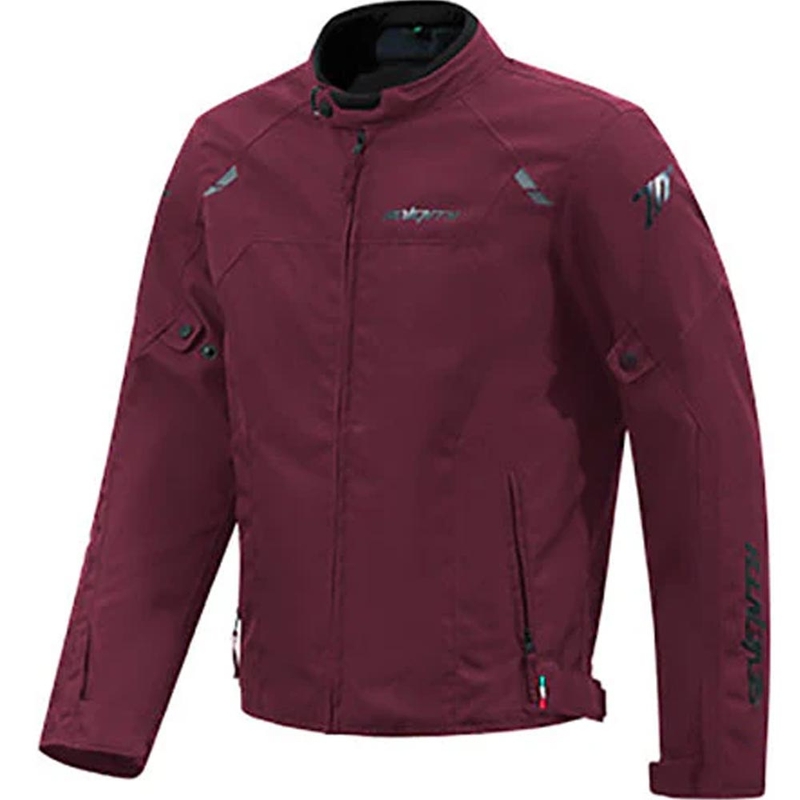 Kurtka motocyklowa damska Seventy Degrees SD-JR67 Piston bordowa