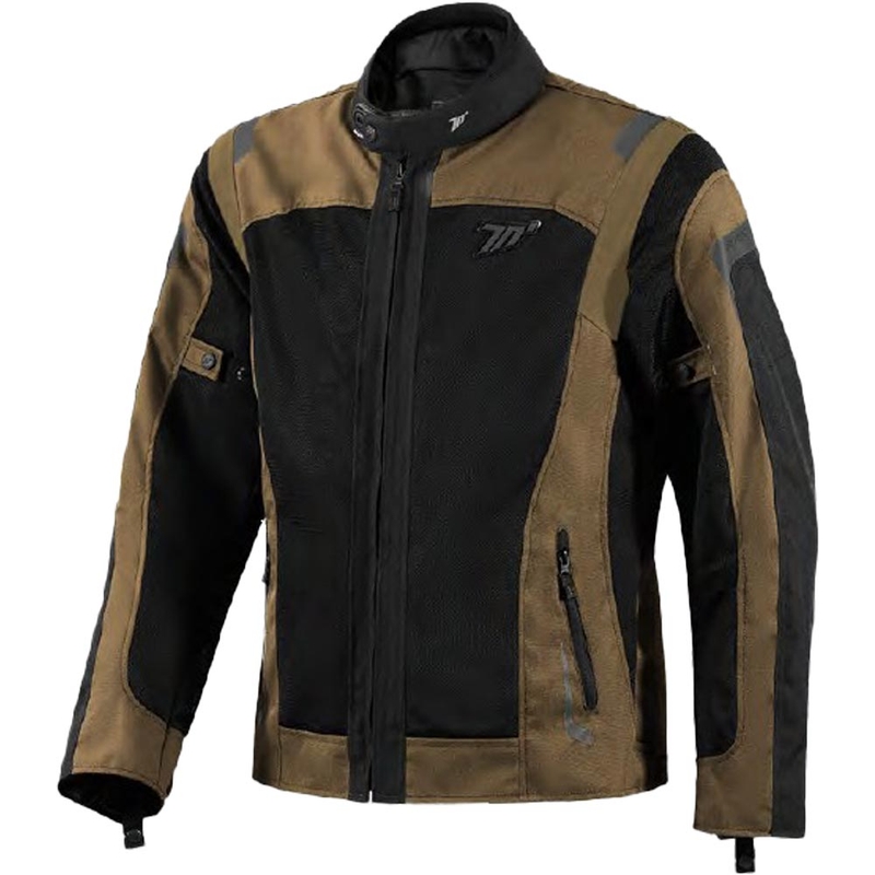 Kurtka motocyklowa Seventy Degrees SD-JT66 Sahara brązowo-czarna