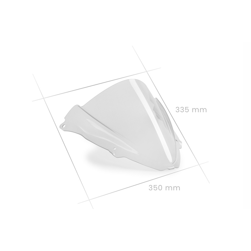 Windscreen PUIG Z-RACING blue for KAWASAKI ZX-6R 636 Ninja (2013<) 2024-2025