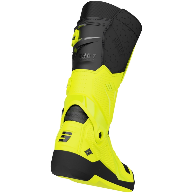 Buty motocrossowe Shot Race 8 fluo żółte