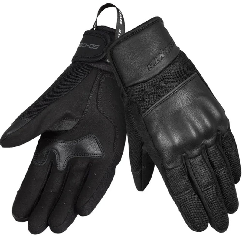 Rękawice motocyklowe Seventy Degrees SD-C36 Icon w kolorze czarnym