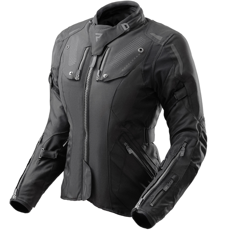 Kurtka motocyklowa damska Rebelhorn Hiker IV czarna