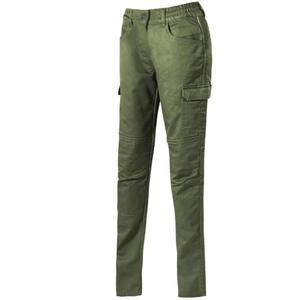 Damskie spodnie motocyklowe Seventy Degrees SD-PC26 Teide khaki