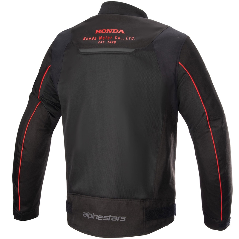 Kurtka motocyklowa Alpinestars Luc Air 2 Honda czarno-czerwona