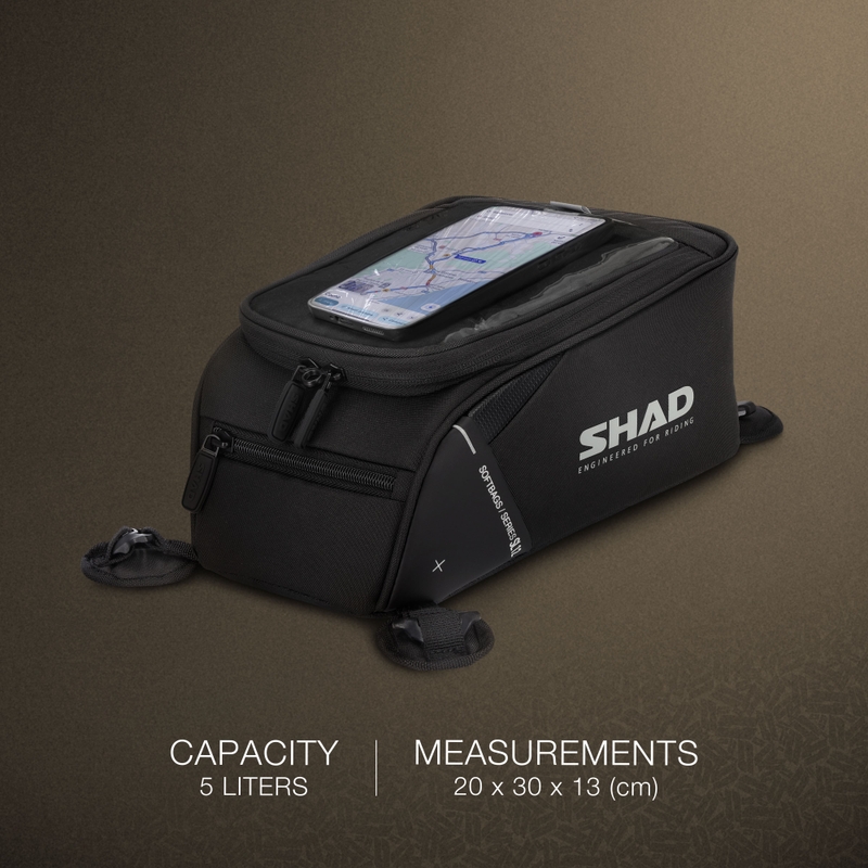 Small tank bag SHAD SL12M magnets