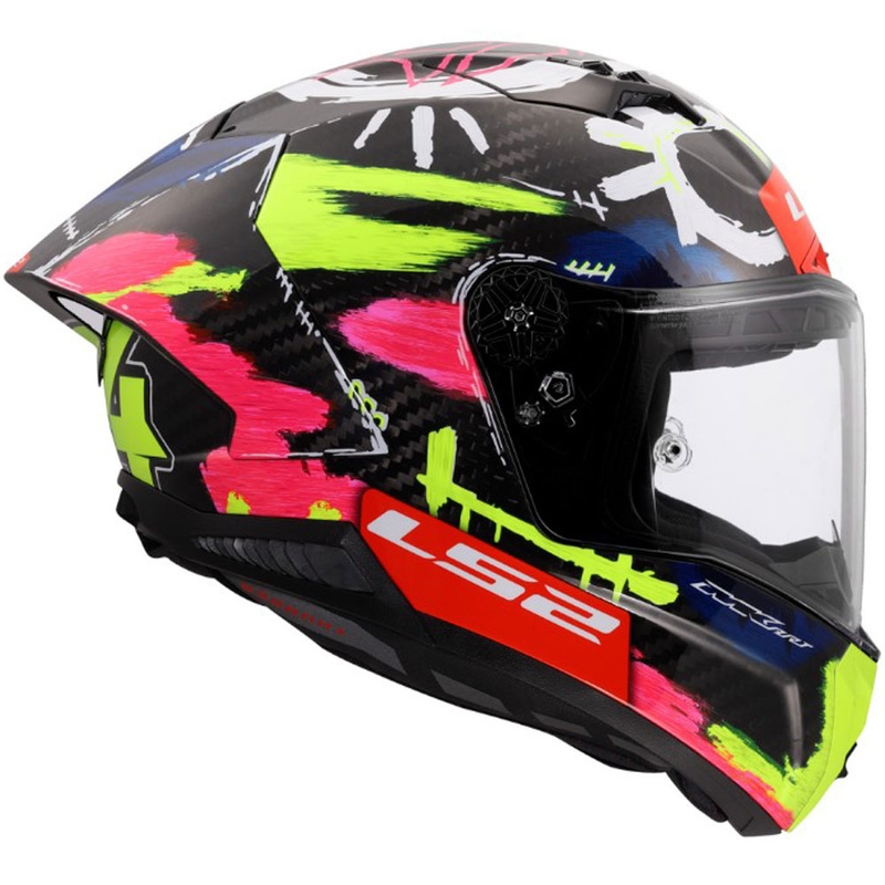 Kask motocyklowy integralny LS2 FF805 Thunder GP Aero Replica Aldeguer 25 błyszczący czarno-czerwono-zielony