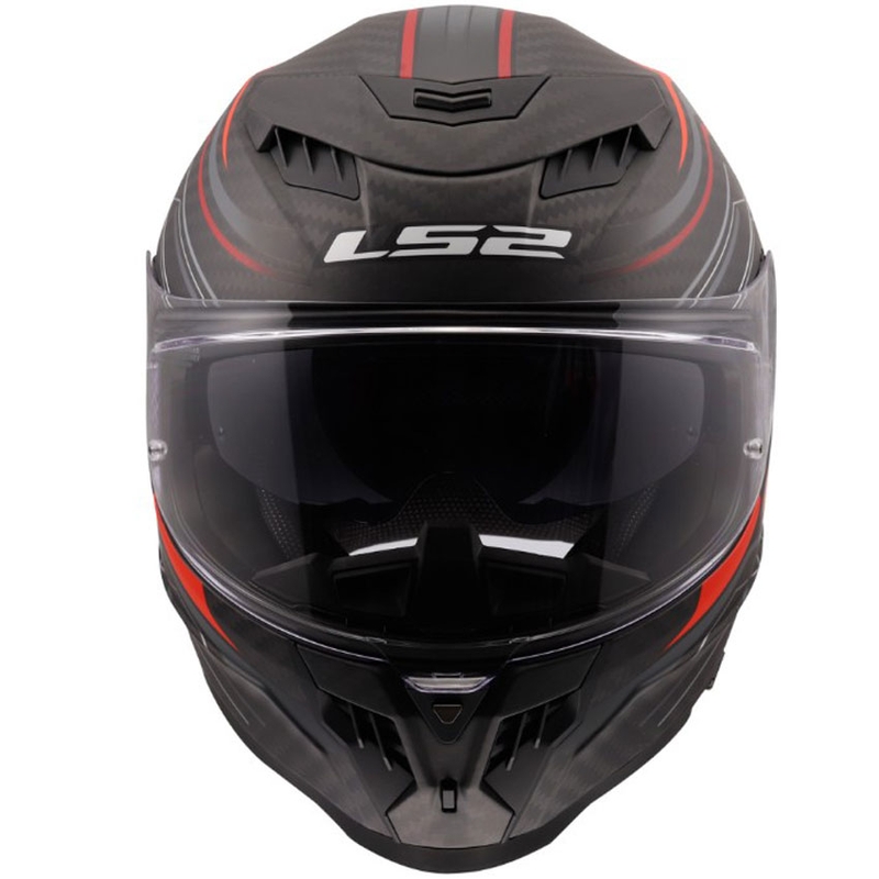 Kask motocyklowy integralny LS2 FF807 Dragon Subic czerwony