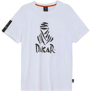 T-shirt DAKAR Logo biały