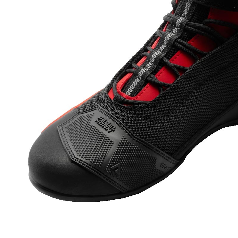 Buty motocyklowe Rebelhorn Swift, czarno-czerwone