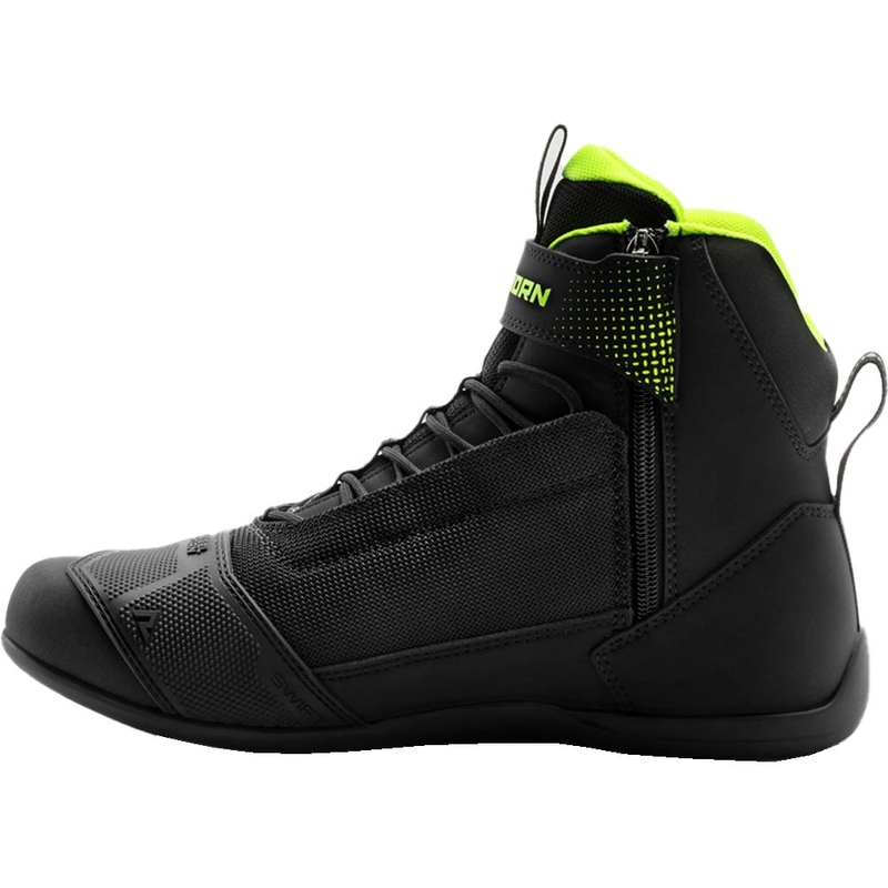 Buty motocyklowe Rebelhorn Swift, czarno-fluo-żółte