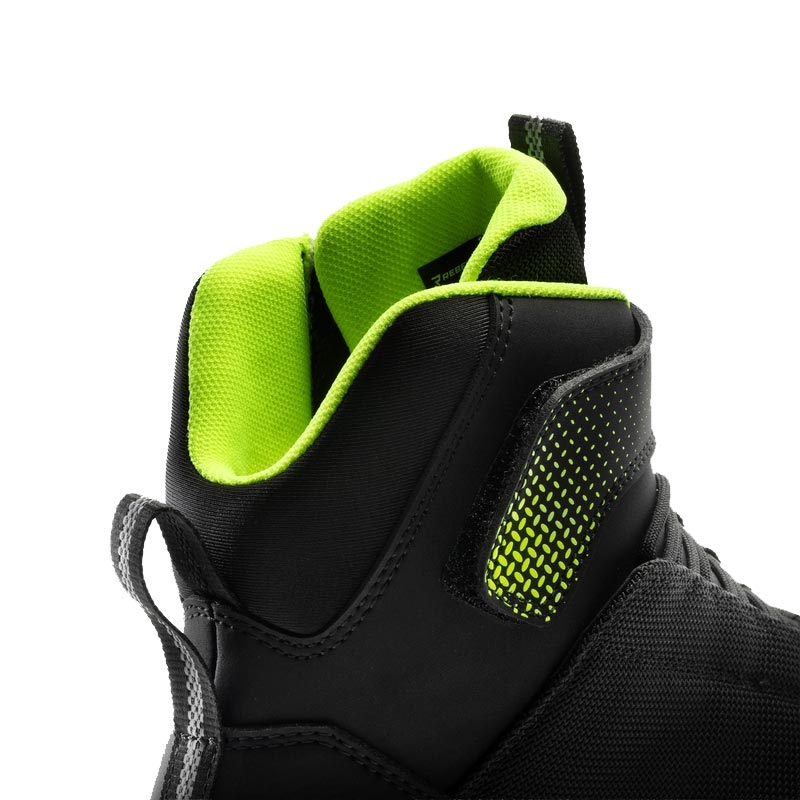Buty motocyklowe Rebelhorn Swift, czarno-fluo-żółte