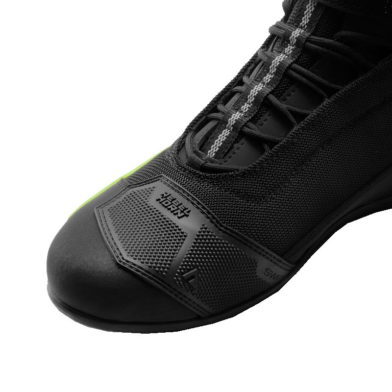 Buty motocyklowe Rebelhorn Swift, czarno-fluo-żółte