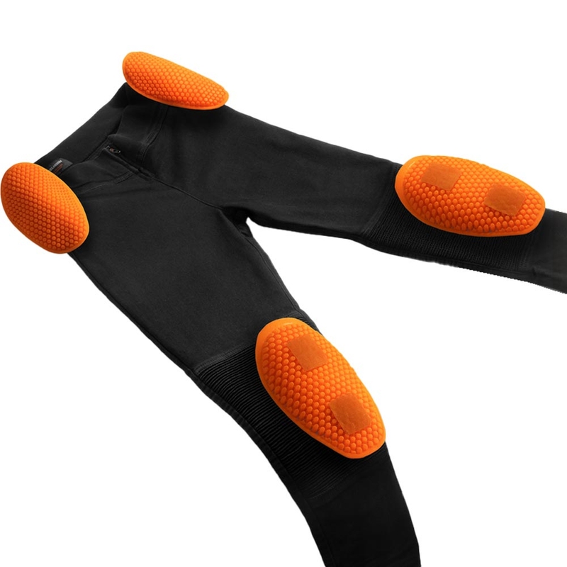 Leginsy motocyklowe Rebelhorn Chica czarne