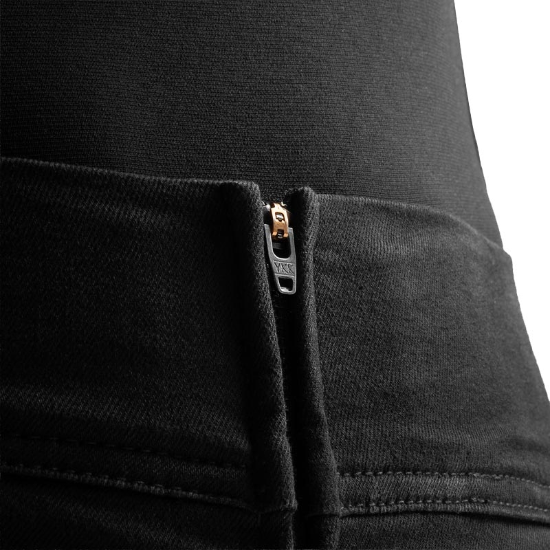 Rebelhorn Chica skrócone legginsy motocyklowe czarne