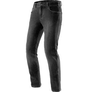 Rebelhorn Classic Monolayer Extra Cropped Jeansy motocyklowe w kolorze spranej czerni