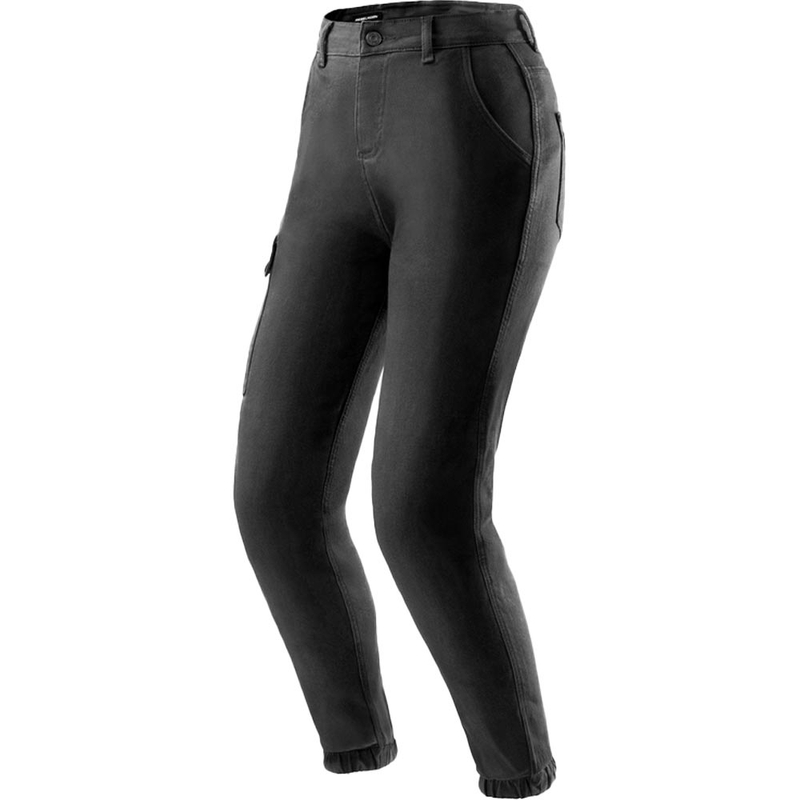 Damskie jeansy motocyklowe Rebelhorn Faster czarne