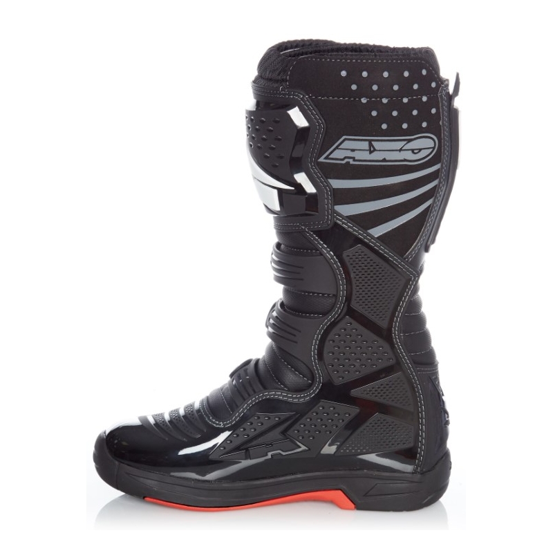 Buty motokrosowe AXO MX One czarno-białe wyprzedaż