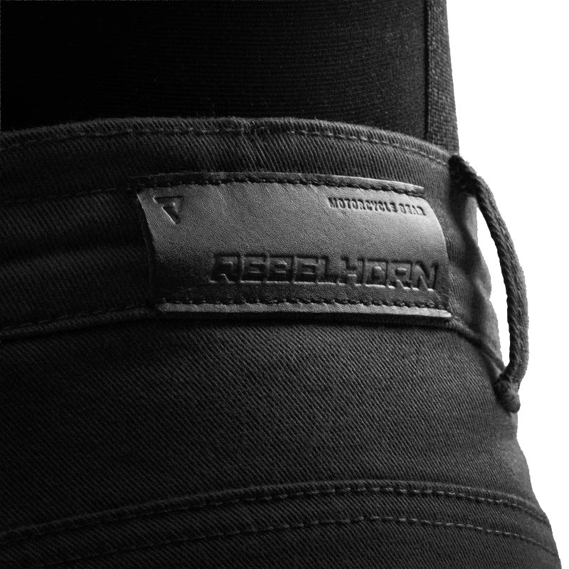 Damskie jeansy motocyklowe Rebelhorn Faster czarne