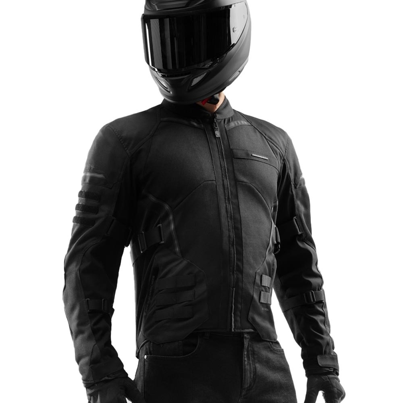 Kurtka motocyklowa Rebelhorn Scandal 3 czarna
