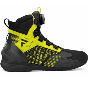 Buty motocyklowe Rebelhorn Core czarno-fluo-żółte