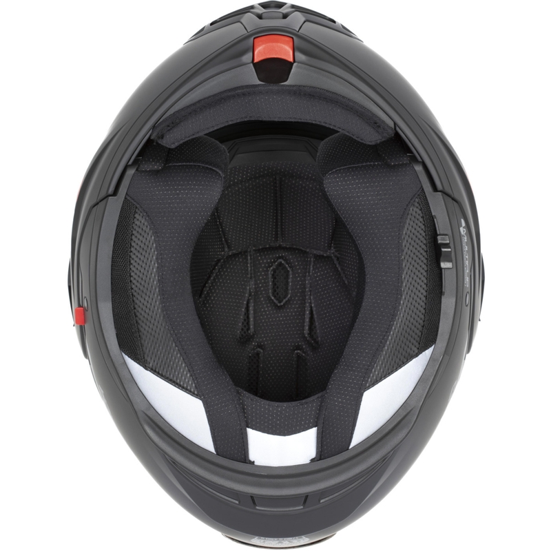Kask motocyklowy Cassida MultiFlip Korp typu flip-up, mat, czarno-zielono-szary