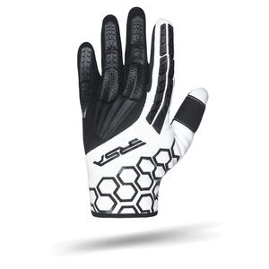 Rękawice motocyklowe RSA MX EVO czarno-białe