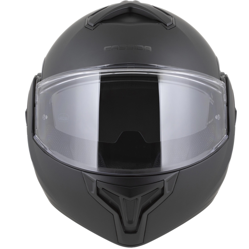 Kask motocyklowy Cassida MultiFlip Korp typu flip-up, mat czarny