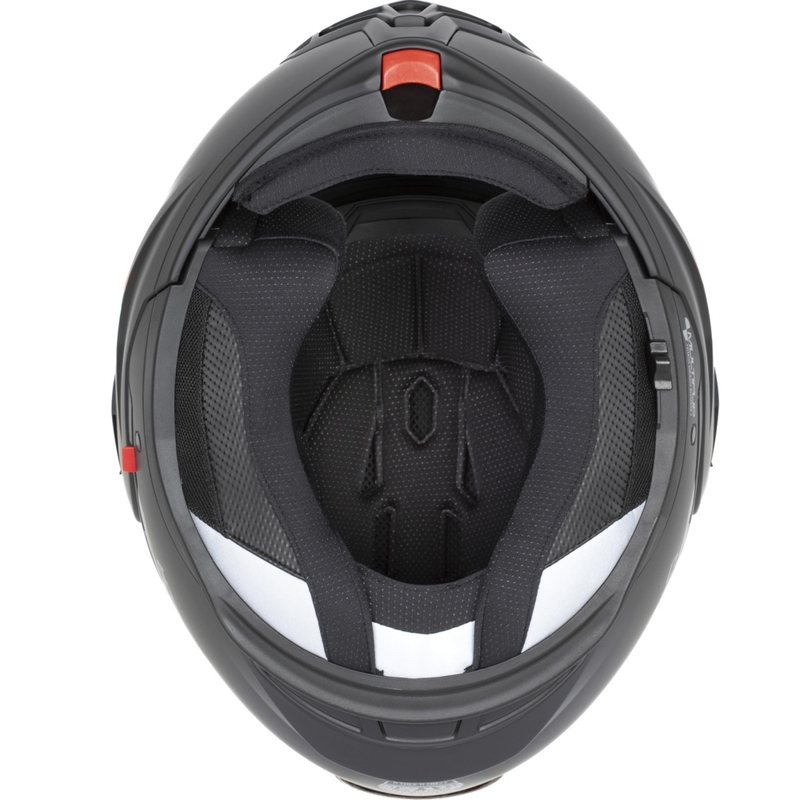 Kask motocyklowy Cassida MultiFlip Korp typu flip-up, mat czarny