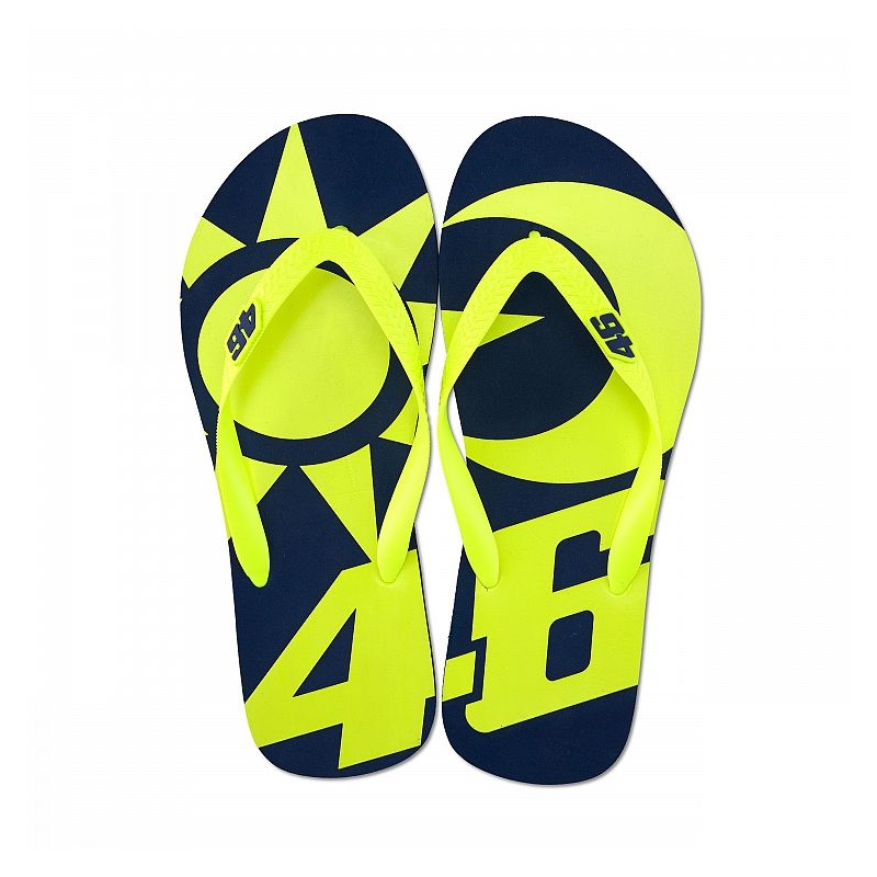 Klapki VR46 Valentino Rossi żółte