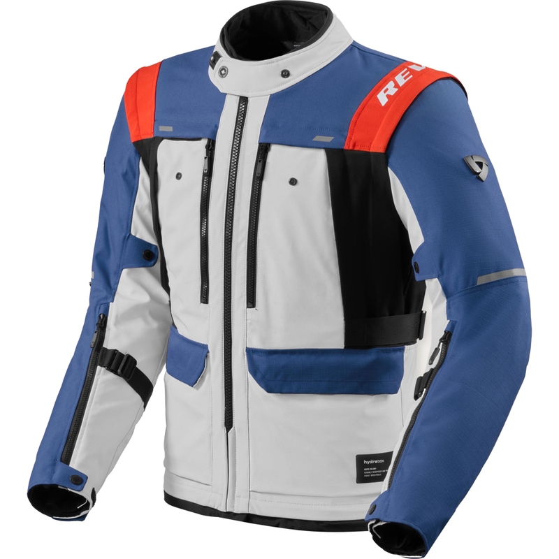 Kurtka motocyklowa Revit Offtrack 3 H2O niebiesko-srebrna
