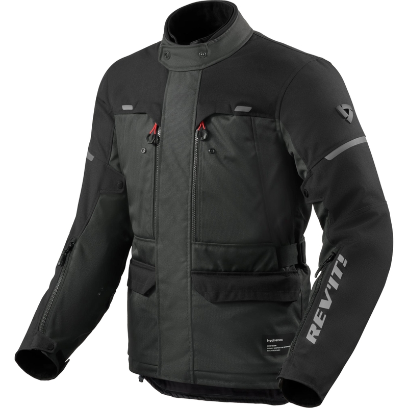 Kurtka motocyklowa Revit Outback 5 H2O antracytowo-czarna