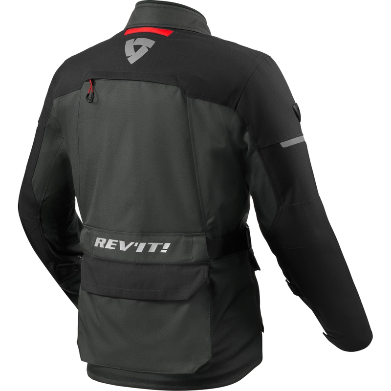 Kurtka motocyklowa Revit Outback 5 H2O antracytowo-czarna