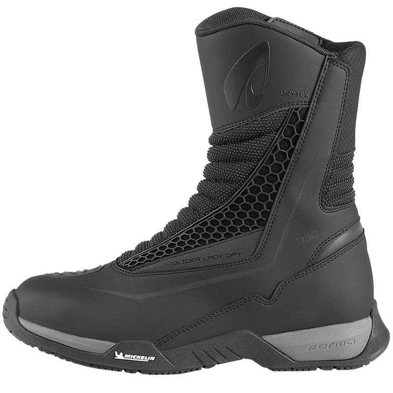 Damskie buty motocyklowe Forma Glider Lady Dry czarno-antracytowe