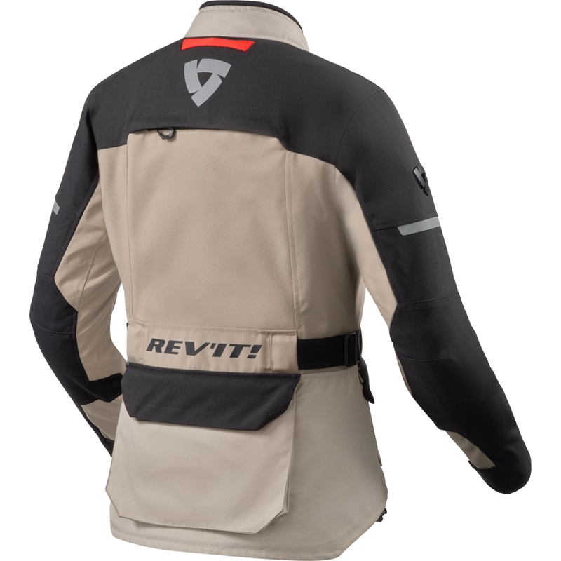 Kurtka motocyklowa damska Revit Outback 5 H2O piaskowo-czarna