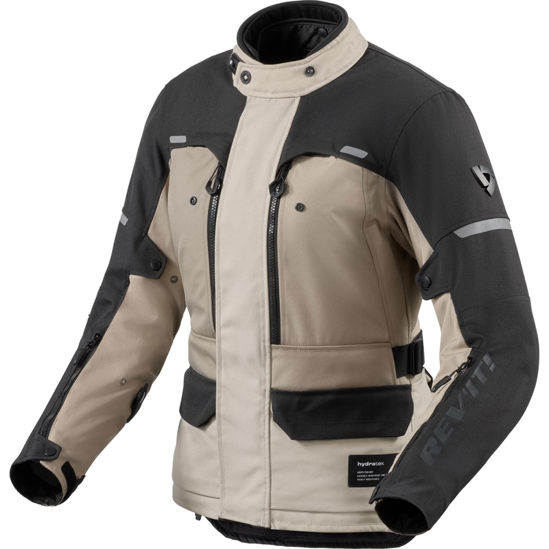Kurtka motocyklowa damska Revit Outback 5 H2O piaskowo-czarna