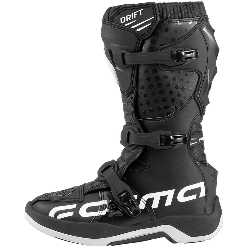 Buty motocyklowe dziecięce Forma Drift czarne