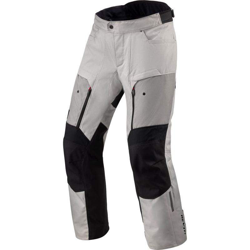 Spodnie motocyklowe Revit Outback 5 H2O srebrno-czarne