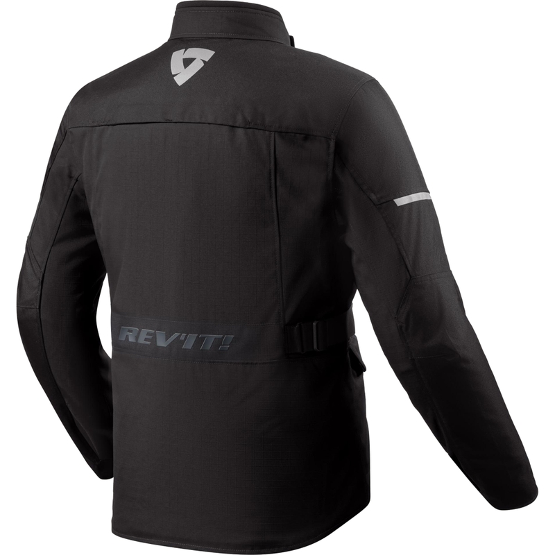 Kurtka motocyklowa Revit Convergent H2O w kolorze czarnym