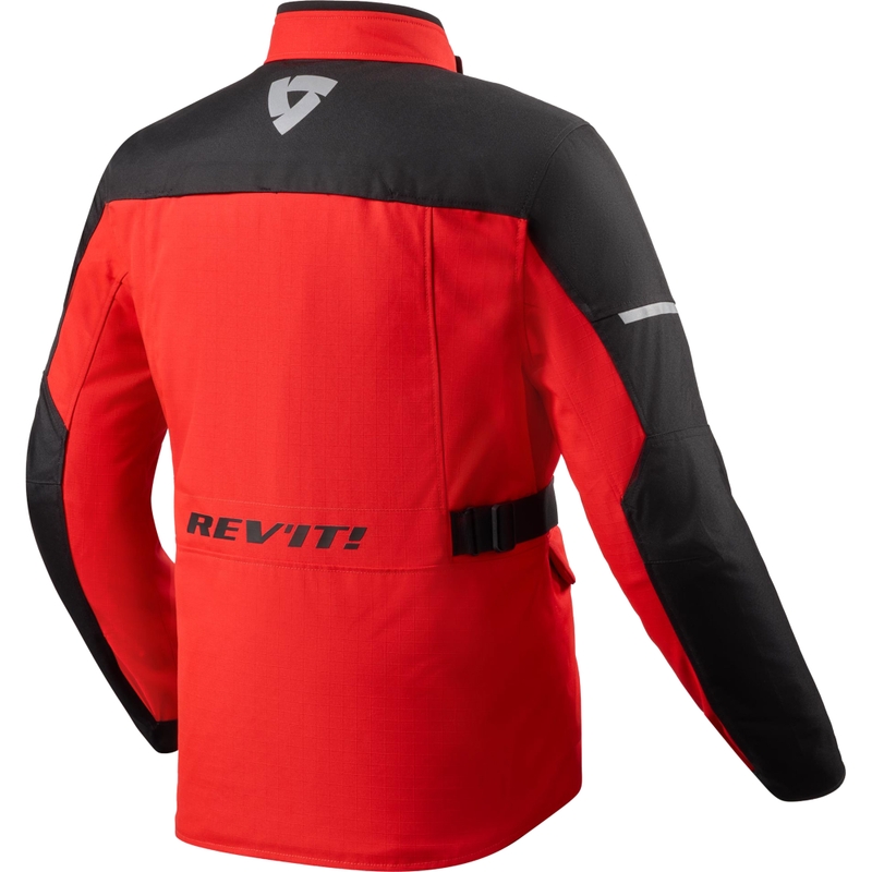 Kurtka motocyklowa Revit Convergent H2O czerwono-czarna