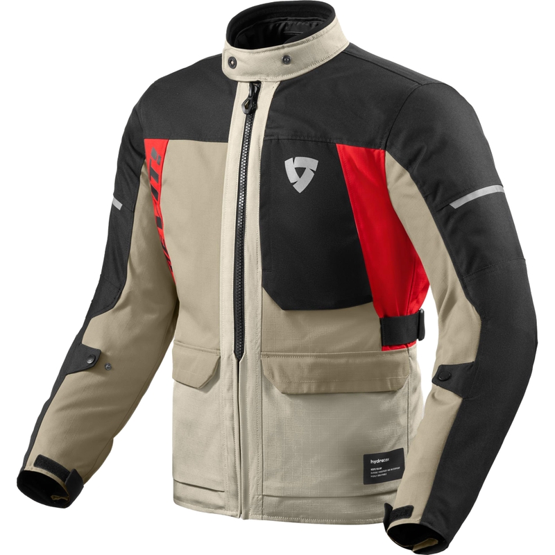 Kurtka motocyklowa Revit Convergent H2O piaskowo-czerwona