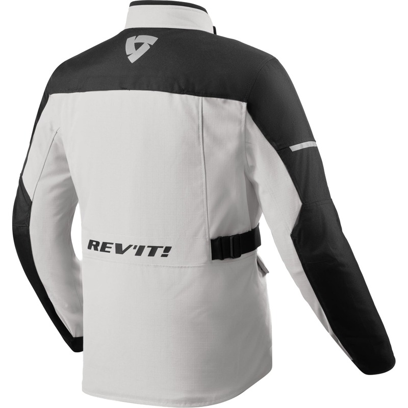 Kurtka motocyklowa Revit Convergent H2O srebrno-czarna