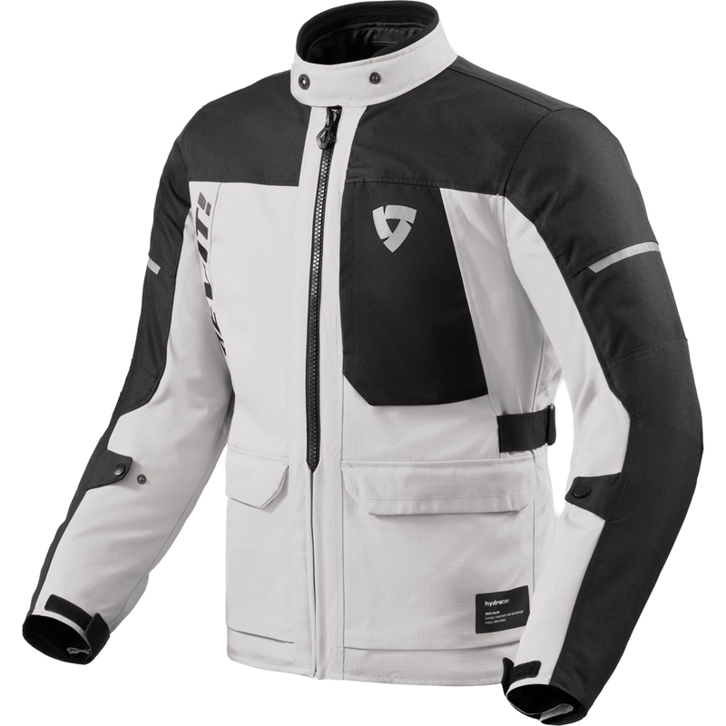 Kurtka motocyklowa Revit Convergent H2O srebrno-czarna