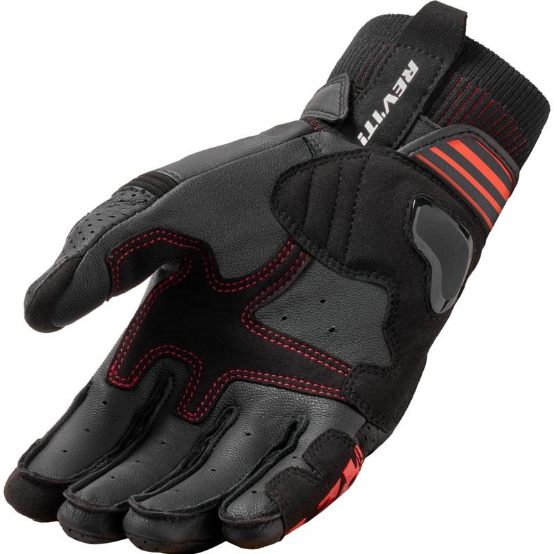 Rękawice motocyklowe Revit Positron czarno-czerwone