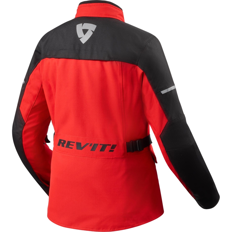Kurtka motocyklowa damska Revit Convergent H2O czerwono-czarna