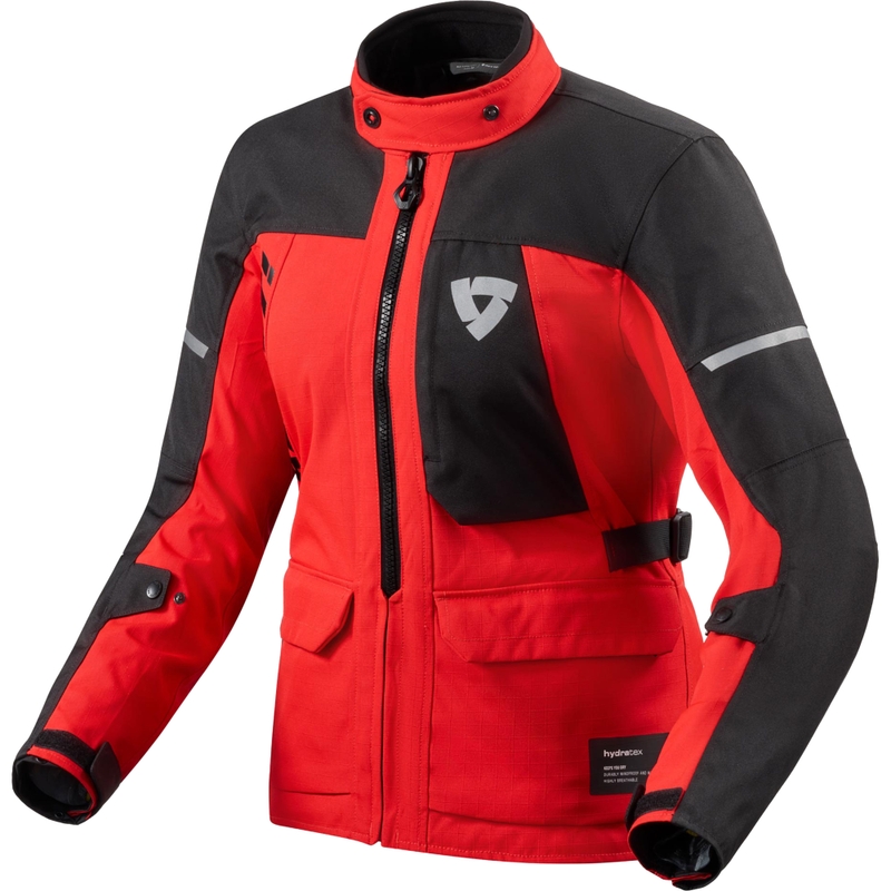 Kurtka motocyklowa damska Revit Convergent H2O czerwono-czarna