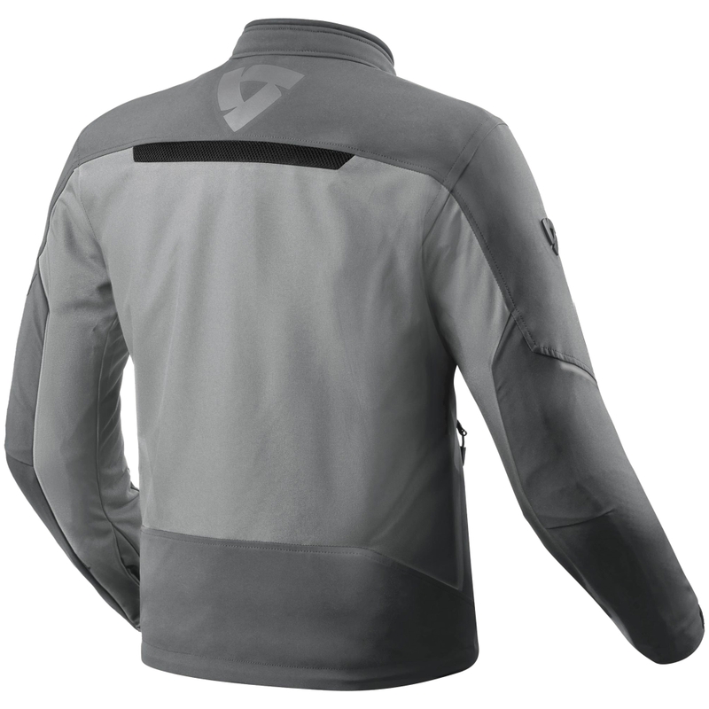 Kurtka motocyklowa Revit Venator H2O jasnoszaro-szara
