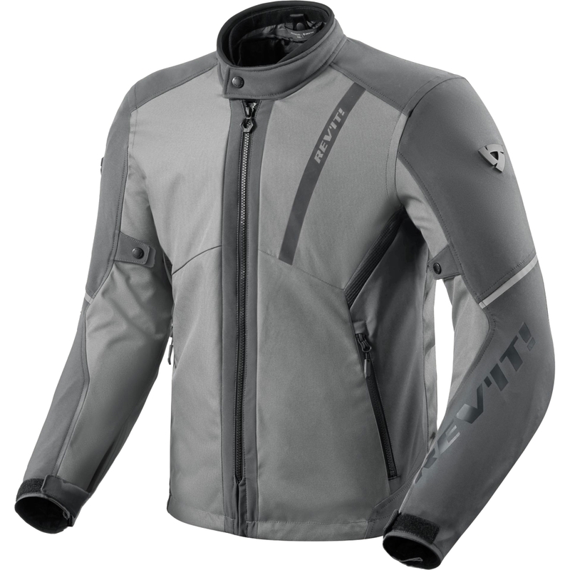 Kurtka motocyklowa Revit Venator H2O jasnoszaro-szara